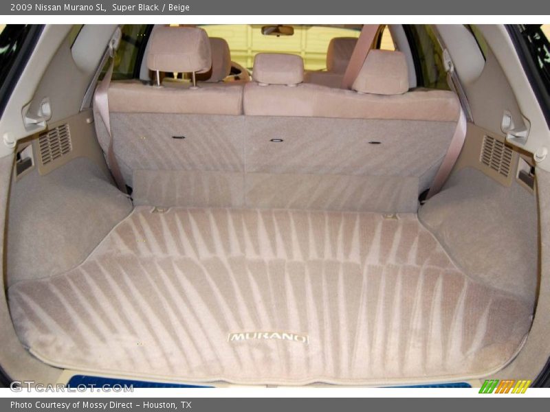 Super Black / Beige 2009 Nissan Murano SL