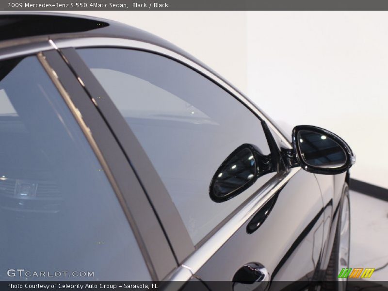 Black / Black 2009 Mercedes-Benz S 550 4Matic Sedan