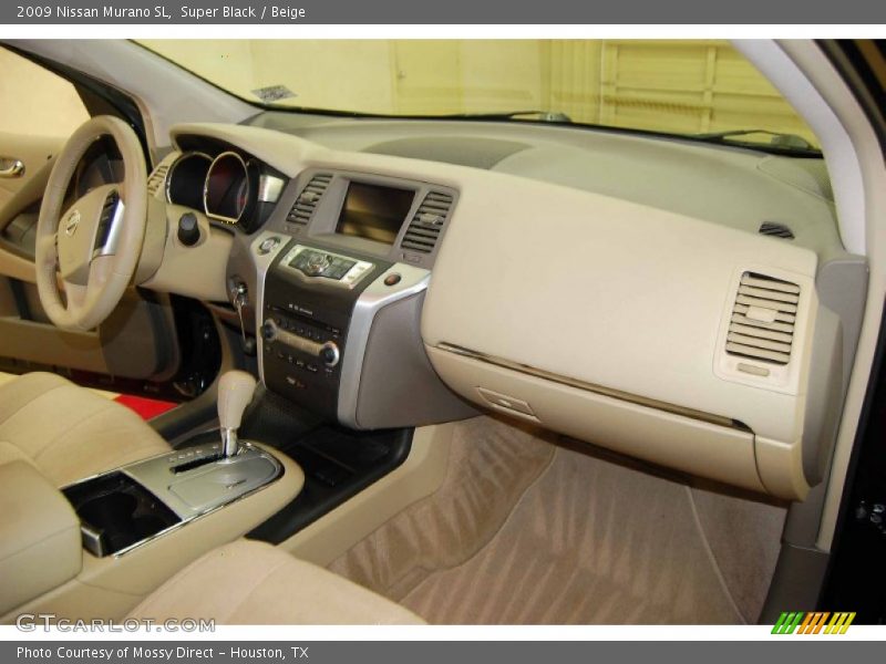 Super Black / Beige 2009 Nissan Murano SL