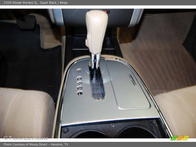 Super Black / Beige 2009 Nissan Murano SL