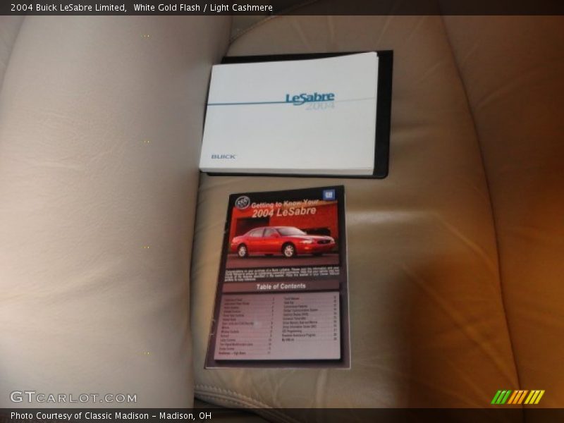 White Gold Flash / Light Cashmere 2004 Buick LeSabre Limited
