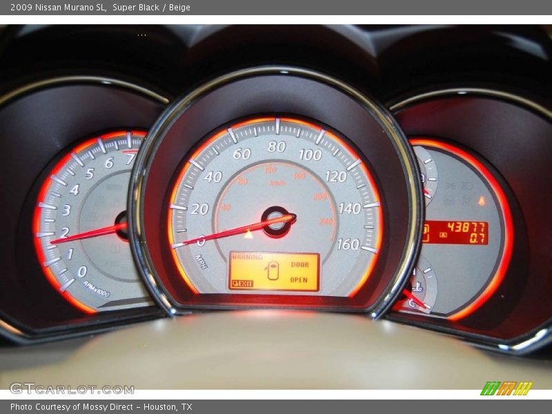 Super Black / Beige 2009 Nissan Murano SL