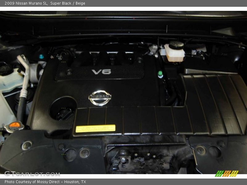 Super Black / Beige 2009 Nissan Murano SL