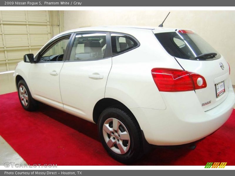 Phantom White / Gray 2009 Nissan Rogue S