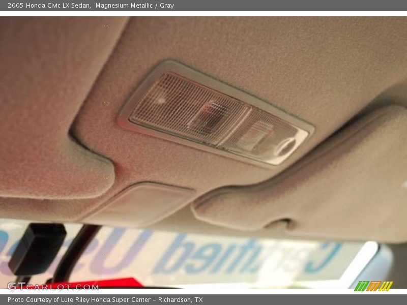 Magnesium Metallic / Gray 2005 Honda Civic LX Sedan