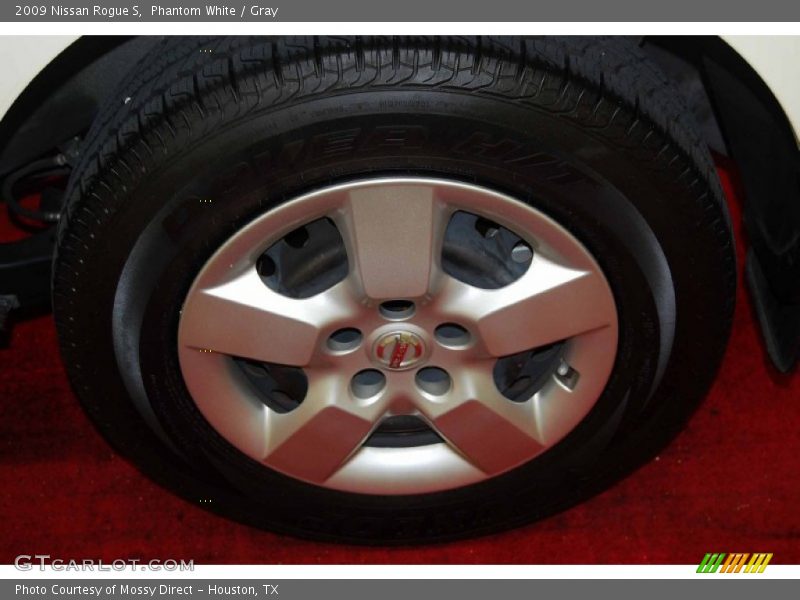 Phantom White / Gray 2009 Nissan Rogue S