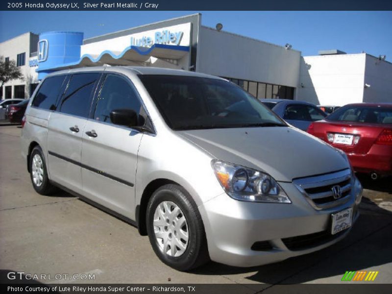 Silver Pearl Metallic / Gray 2005 Honda Odyssey LX