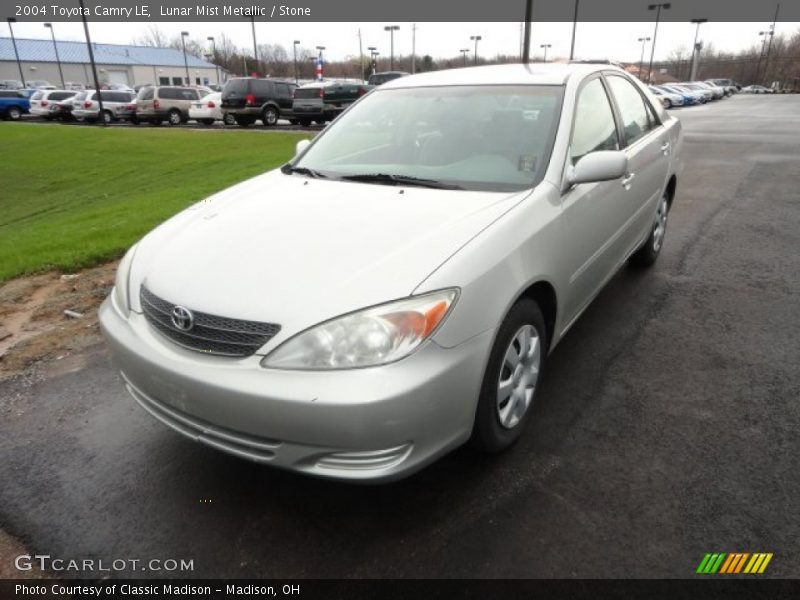 Lunar Mist Metallic / Stone 2004 Toyota Camry LE