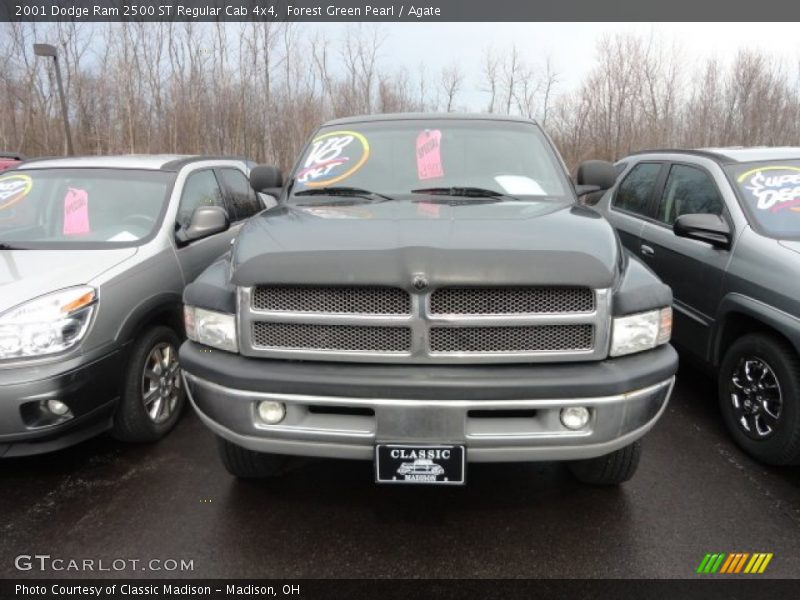 Forest Green Pearl / Agate 2001 Dodge Ram 2500 ST Regular Cab 4x4