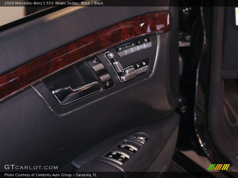 Black / Black 2009 Mercedes-Benz S 550 4Matic Sedan