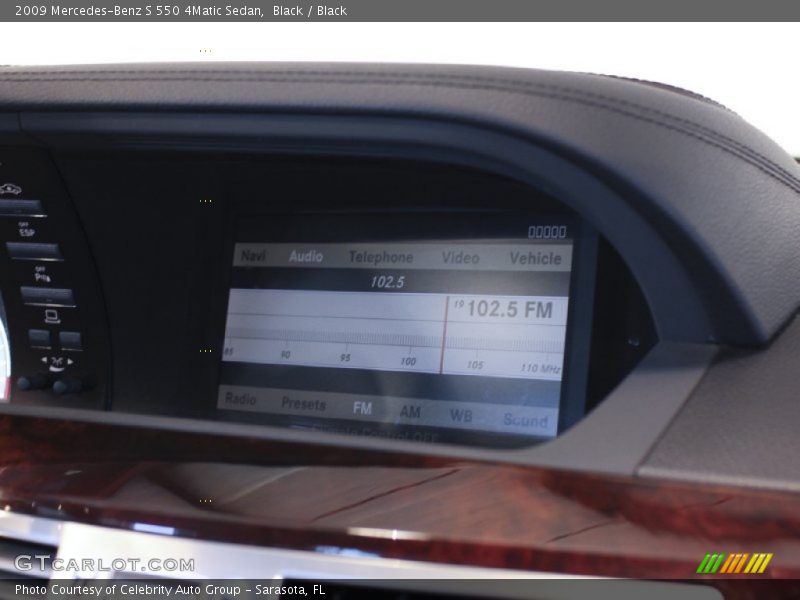 Black / Black 2009 Mercedes-Benz S 550 4Matic Sedan