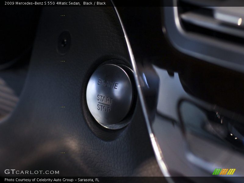Black / Black 2009 Mercedes-Benz S 550 4Matic Sedan