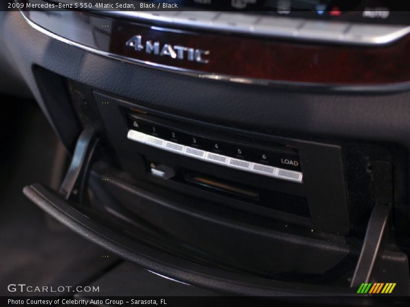 Black / Black 2009 Mercedes-Benz S 550 4Matic Sedan