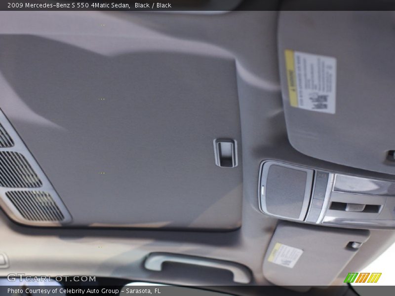 Black / Black 2009 Mercedes-Benz S 550 4Matic Sedan