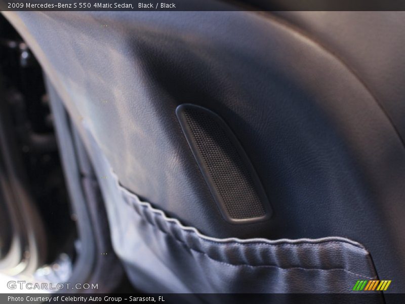 Black / Black 2009 Mercedes-Benz S 550 4Matic Sedan