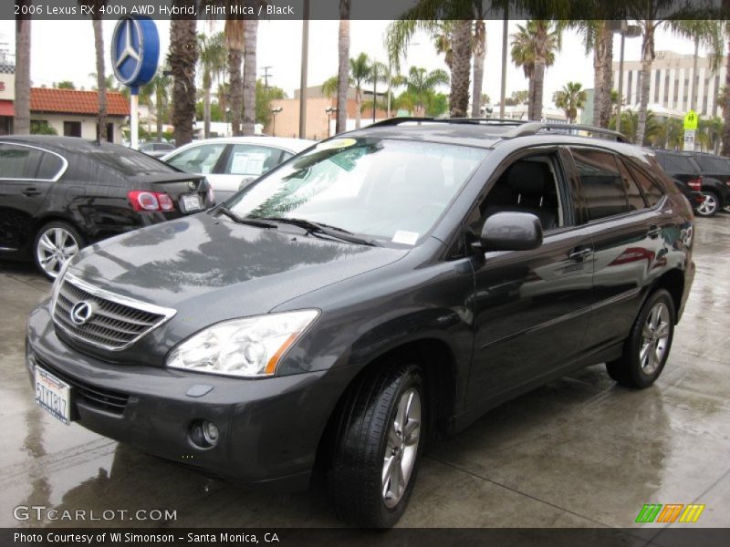 Flint Mica / Black 2006 Lexus RX 400h AWD Hybrid