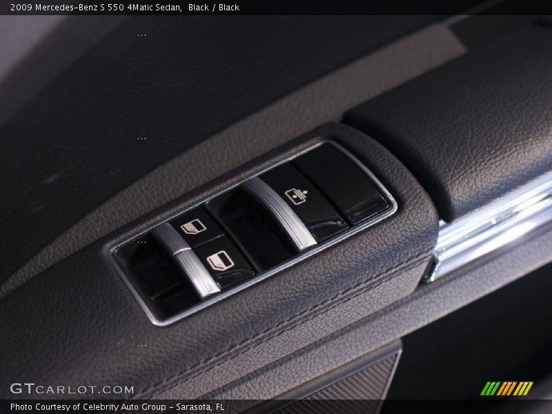 Black / Black 2009 Mercedes-Benz S 550 4Matic Sedan