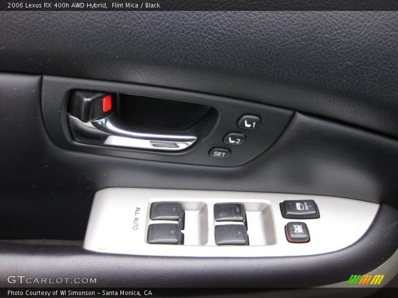 Flint Mica / Black 2006 Lexus RX 400h AWD Hybrid