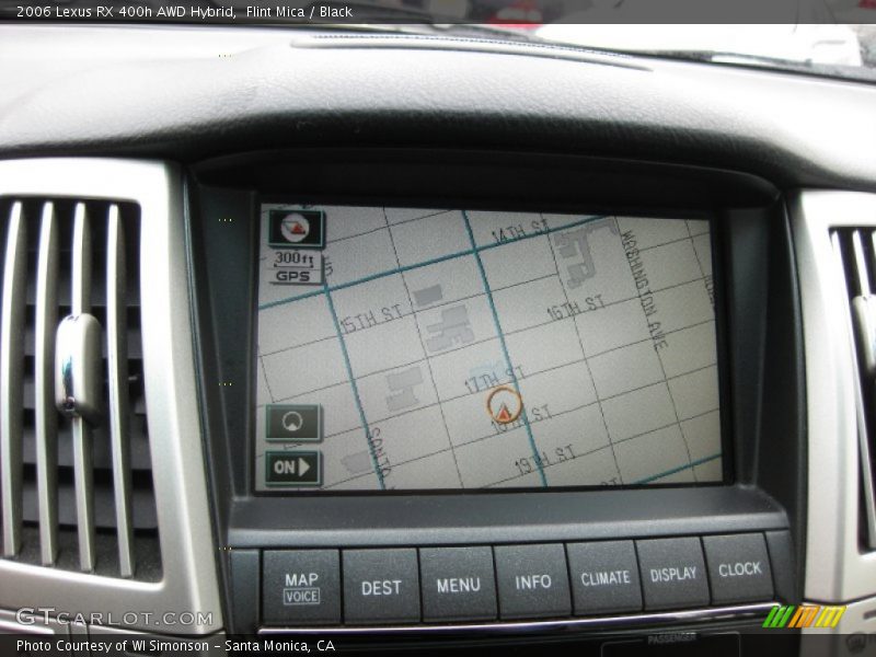 Flint Mica / Black 2006 Lexus RX 400h AWD Hybrid