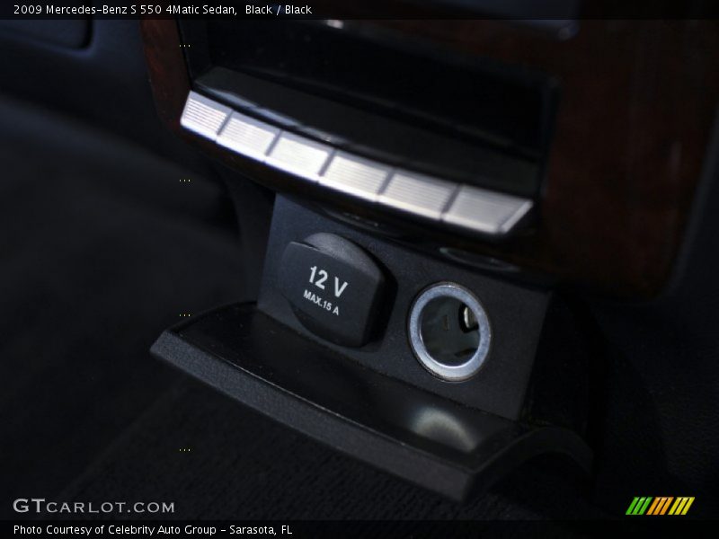 Black / Black 2009 Mercedes-Benz S 550 4Matic Sedan