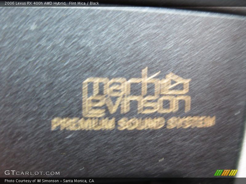 Flint Mica / Black 2006 Lexus RX 400h AWD Hybrid