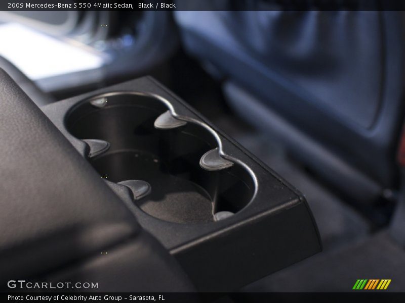 Black / Black 2009 Mercedes-Benz S 550 4Matic Sedan