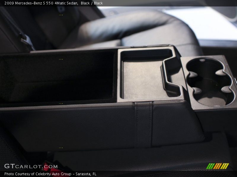 Black / Black 2009 Mercedes-Benz S 550 4Matic Sedan