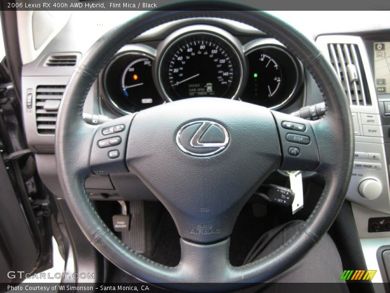 Flint Mica / Black 2006 Lexus RX 400h AWD Hybrid
