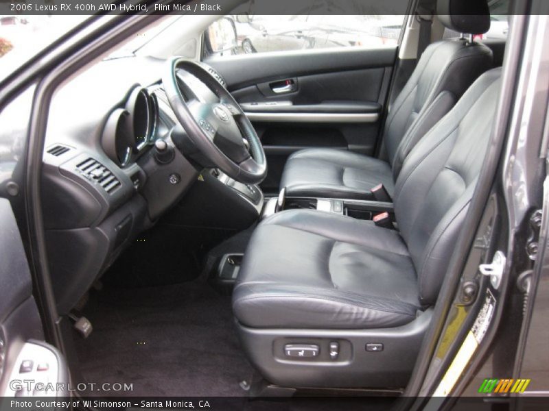 Flint Mica / Black 2006 Lexus RX 400h AWD Hybrid