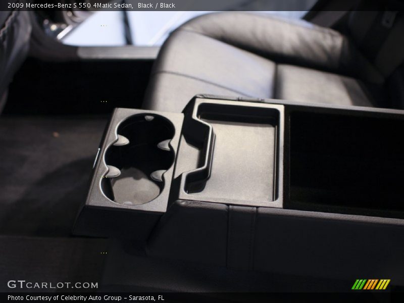 Black / Black 2009 Mercedes-Benz S 550 4Matic Sedan