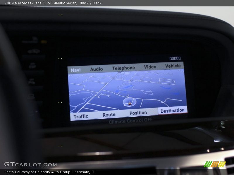 Black / Black 2009 Mercedes-Benz S 550 4Matic Sedan