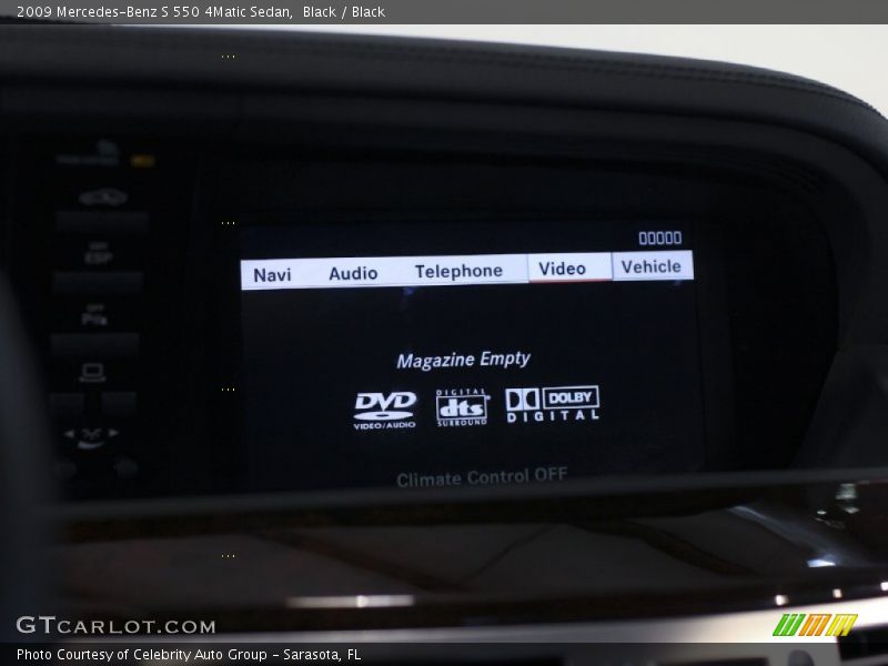 Black / Black 2009 Mercedes-Benz S 550 4Matic Sedan