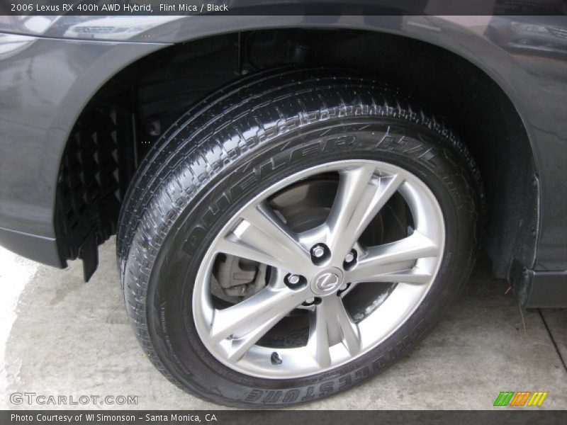 Flint Mica / Black 2006 Lexus RX 400h AWD Hybrid