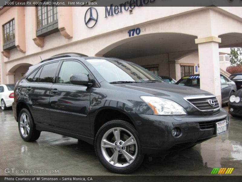 Flint Mica / Black 2006 Lexus RX 400h AWD Hybrid