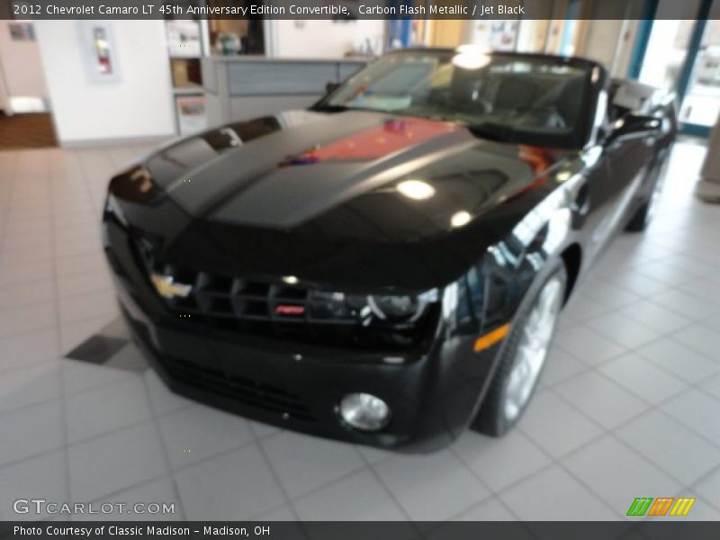 Carbon Flash Metallic / Jet Black 2012 Chevrolet Camaro LT 45th Anniversary Edition Convertible