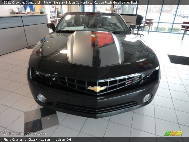 Carbon Flash Metallic / Jet Black 2012 Chevrolet Camaro LT 45th Anniversary Edition Convertible