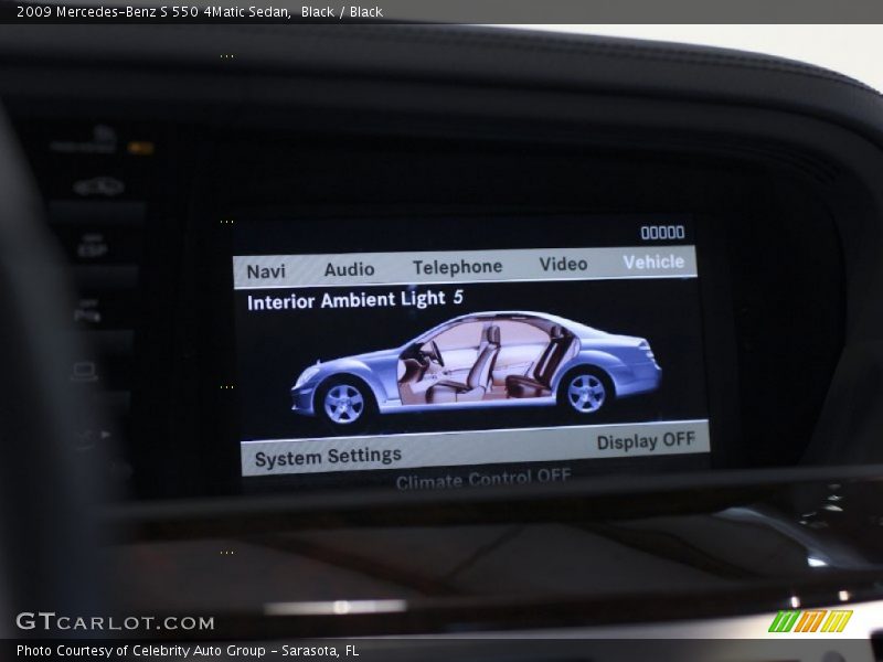 Black / Black 2009 Mercedes-Benz S 550 4Matic Sedan