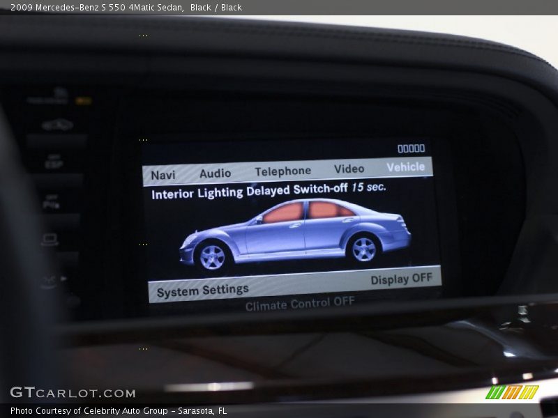 Black / Black 2009 Mercedes-Benz S 550 4Matic Sedan