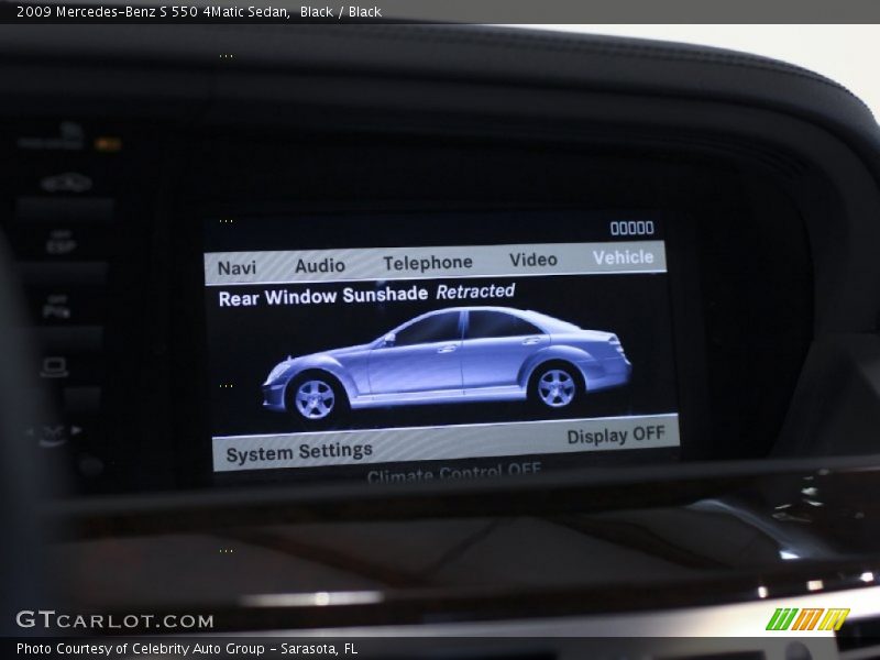 Black / Black 2009 Mercedes-Benz S 550 4Matic Sedan