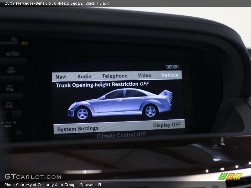 Black / Black 2009 Mercedes-Benz S 550 4Matic Sedan