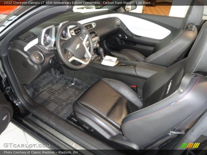  2012 Camaro LT 45th Anniversary Edition Convertible Jet Black Interior