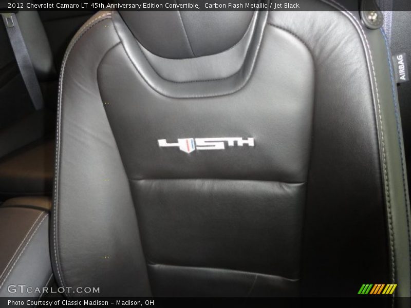 Carbon Flash Metallic / Jet Black 2012 Chevrolet Camaro LT 45th Anniversary Edition Convertible