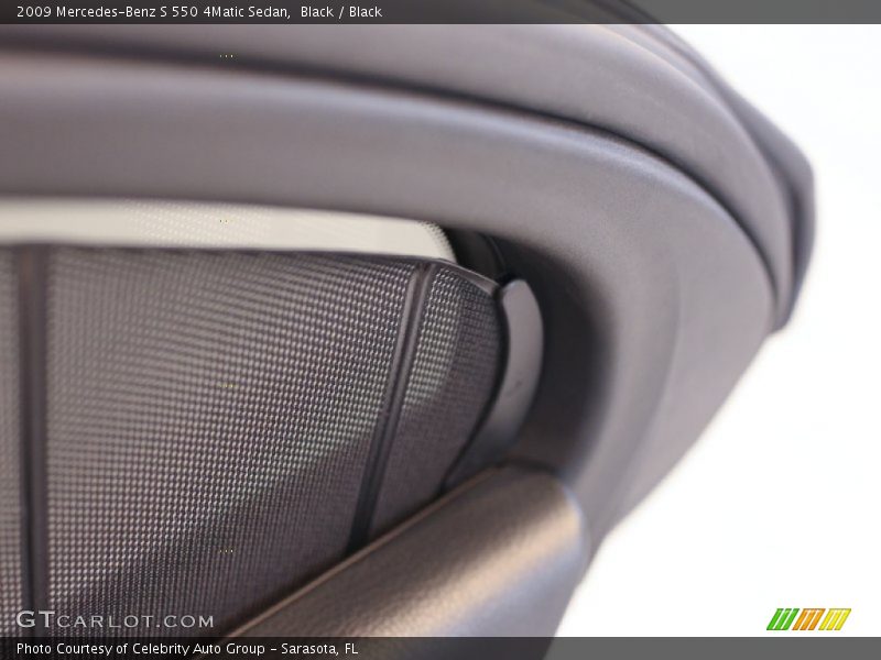Black / Black 2009 Mercedes-Benz S 550 4Matic Sedan