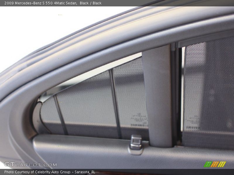 Black / Black 2009 Mercedes-Benz S 550 4Matic Sedan