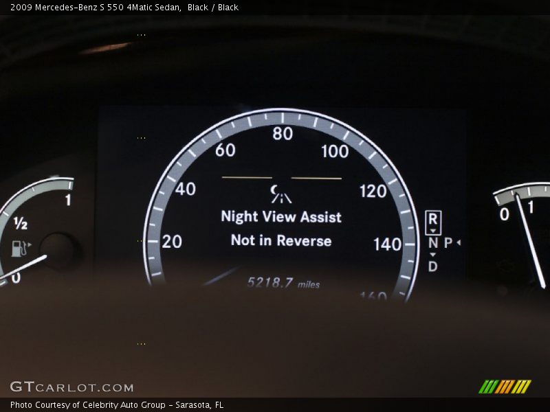 Black / Black 2009 Mercedes-Benz S 550 4Matic Sedan