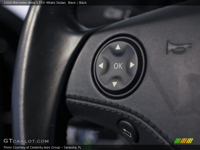 Black / Black 2009 Mercedes-Benz S 550 4Matic Sedan