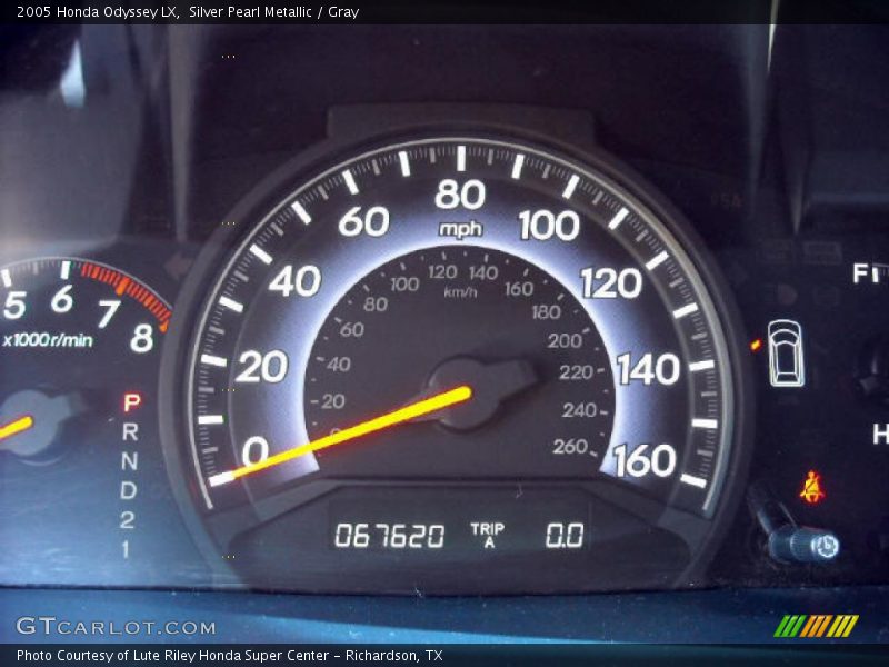 Silver Pearl Metallic / Gray 2005 Honda Odyssey LX