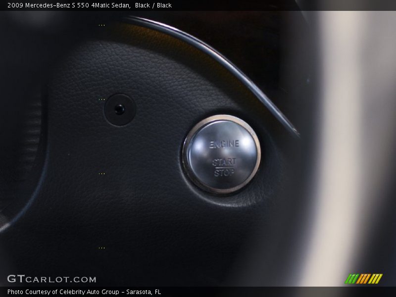 Black / Black 2009 Mercedes-Benz S 550 4Matic Sedan