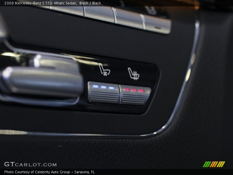 Black / Black 2009 Mercedes-Benz S 550 4Matic Sedan