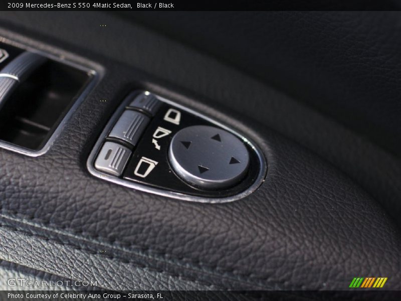 Black / Black 2009 Mercedes-Benz S 550 4Matic Sedan